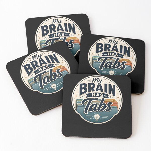 Item preview, Mi cerebro tiene pestañas designed and sold by FreshPixelArt.