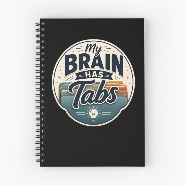 Item preview, My Brain Has Tabs designed and sold by FreshPixelArt.