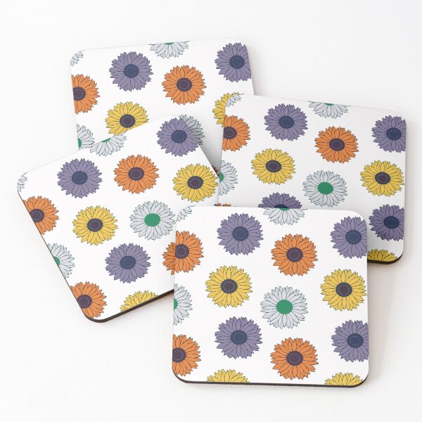 Item preview, 70s Groovy Flowers Pattern designed and sold by PixelCatalyst.