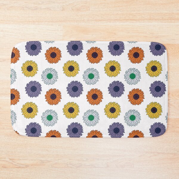 Item preview, 70s Groovy Flowers Pattern designed and sold by PixelCatalyst.
