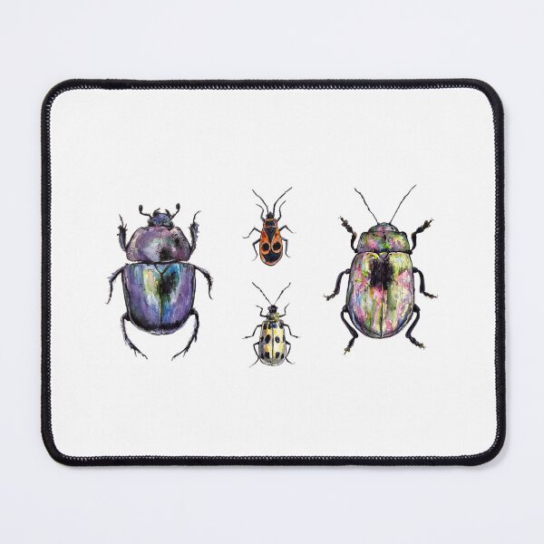 Item preview, Watercolour beetle painting  designed and sold by NinaHalfNinja.