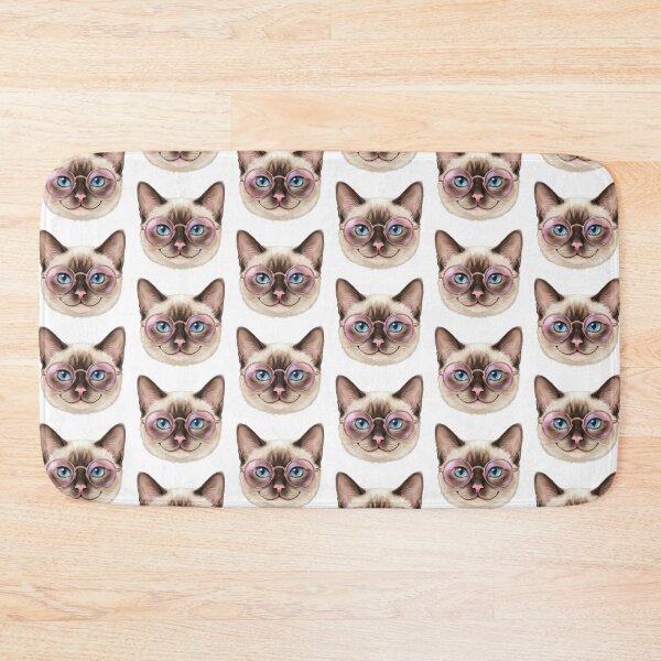Item preview, Siamese Cat in Stylish Sunglasses Summer Fashion designed and sold by Prints by Mat.