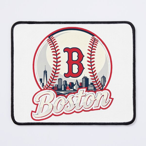 Item preview, Boston Baseball Fan Skyline Sports Design designed and sold by VladisWorld.
