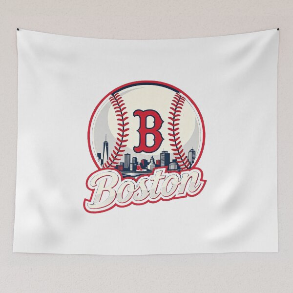 Item preview, Boston Baseball Fan Skyline Sports Design designed and sold by VladisWorld.