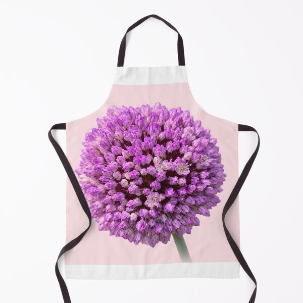 Item preview, Purple Allium Bloom – Botanical Macro Flower Art designed and sold by Violafleurviolett.