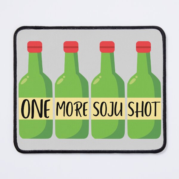 Item preview, One More Soju Shot bottles for K-culture fans designed and sold by ArtEllary.