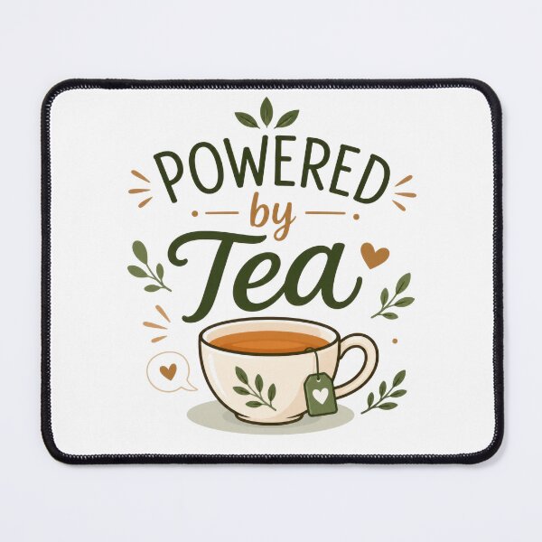 Item preview, Powered by Tea Cute Tea Lover Gift designed and sold by INVITOARTE.