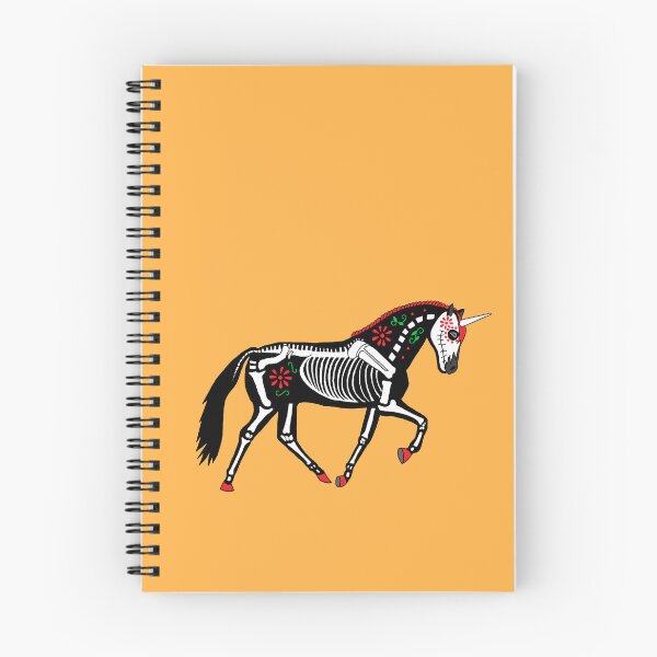 Item preview, Day of the Dead Unicorn or Horse in Costume Die Cut designed and sold by JoyousArt4u.