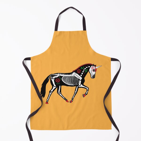 Item preview, Day of the Dead Unicorn or Horse in Costume Die Cut designed and sold by JoyousArt4u.