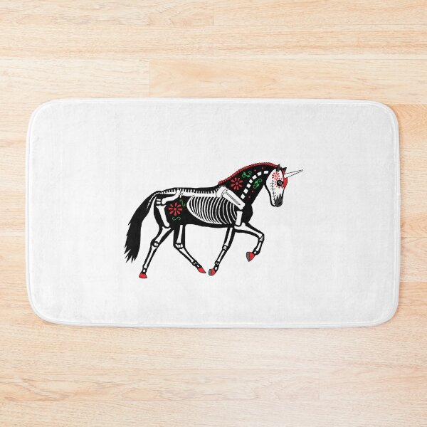 Item preview, Day of the Dead Unicorn or Horse in Costume Die Cut designed and sold by JoyousArt4u.