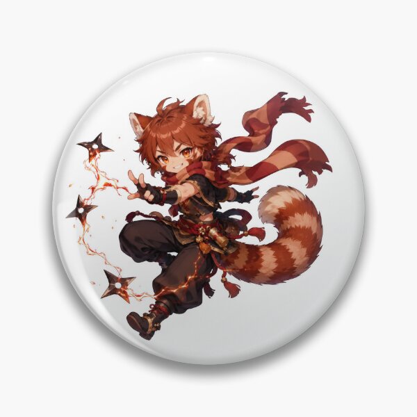 Item preview, Red Panda Spark Rogue designed and sold by jgvisualarts.