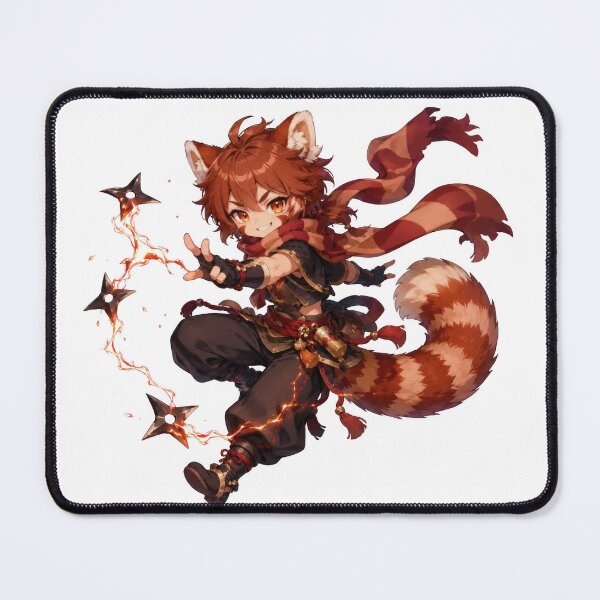 Item preview, Red Panda Spark Rogue designed and sold by jgvisualarts.