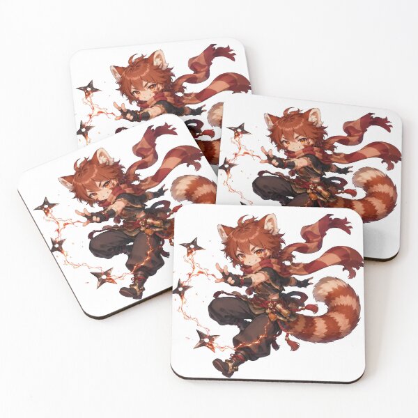 Item preview, Red Panda Spark Rogue designed and sold by jgvisualarts.