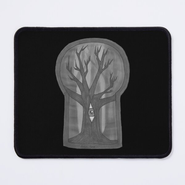 Item preview, Through The Keyhole: The Watching Tree (Desaturated Edition) designed and sold by Grimmlar.