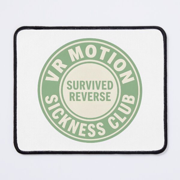 Item preview, VR Motion Sickness Club - Sim Racing Humor designed and sold by GarageGraphics.