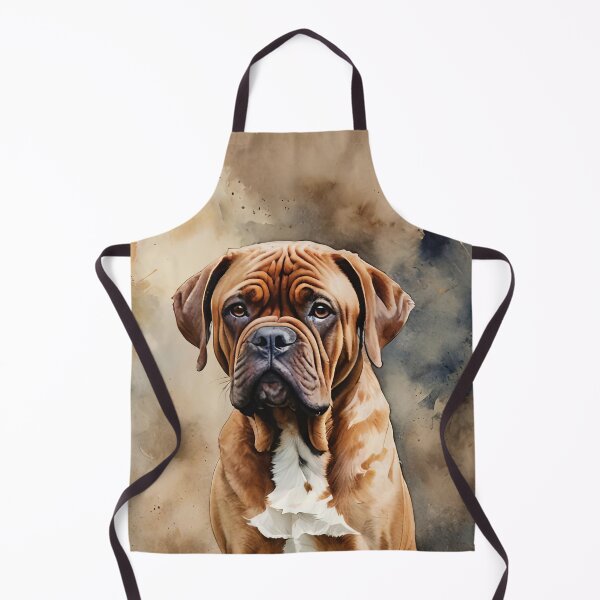 Item preview, Dogue de Bordeaux Watercolor Dog Art designed and sold by MaverlyShop.