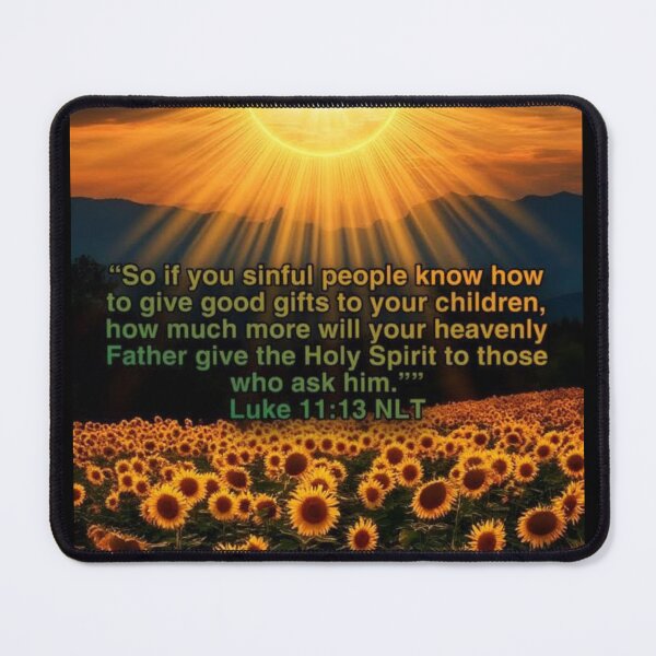Item preview, Luke 11:13 NLT - JCTRUTHER designed and sold by JCTRUTHERshop.