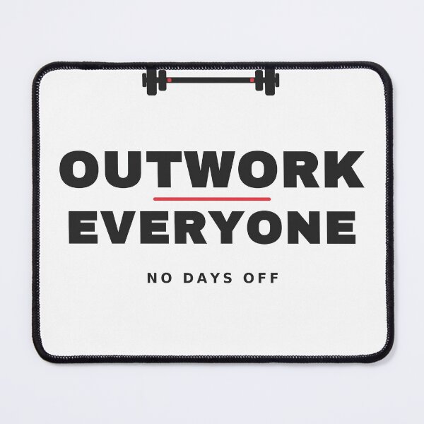 Item preview, Outwork Everyone Gym Shirt — Workout Motivation Fitness Tee designed and sold by UrbanPrintVibes.