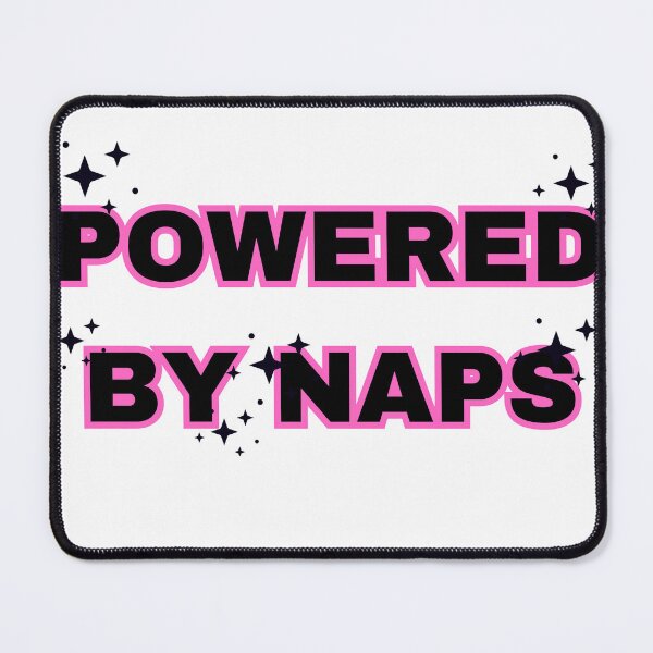 Item preview, Powered By Naps Funny Sleep Lover Quote T-Shirt designed and sold by vibecraft_studio2.