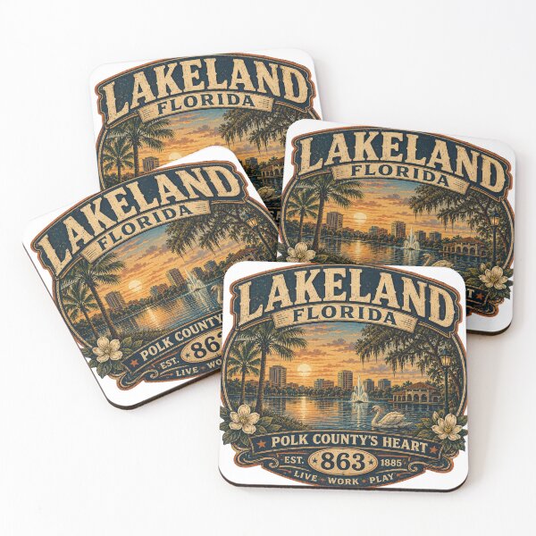 Item preview, Lakeland Florida Polk County’s Heart designed and sold by ButterflyHolly Resource.