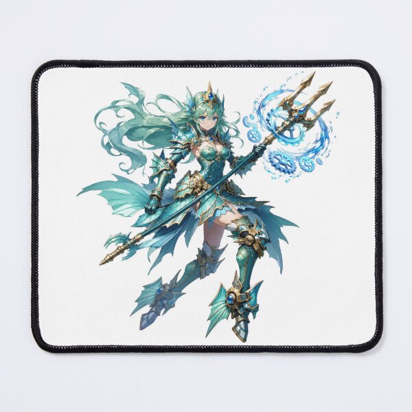 Item preview, Aqua Gear Mermaid Knight designed and sold by jgvisualarts.
