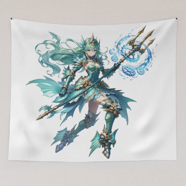 Item preview, Aqua Gear Mermaid Knight designed and sold by jgvisualarts.