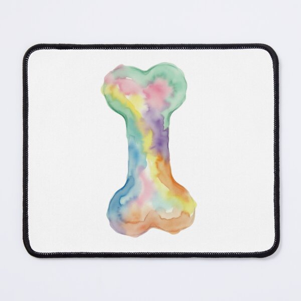 Item preview, Dog Bone Rainbow Colorful Playful Pet Motif designed and sold by Prints by Mat.