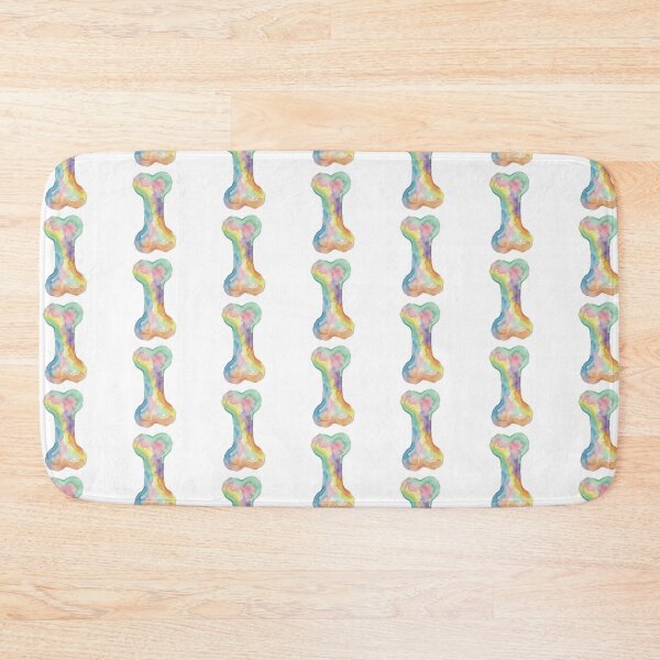 Item preview, Dog Bone Rainbow Colorful Playful Pet Motif designed and sold by Prints by Mat.