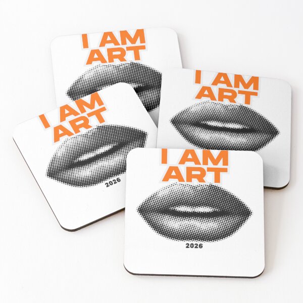 Item preview, I Am Art 2026 Pop Art Lips Design designed and sold by CalculatedChaos.