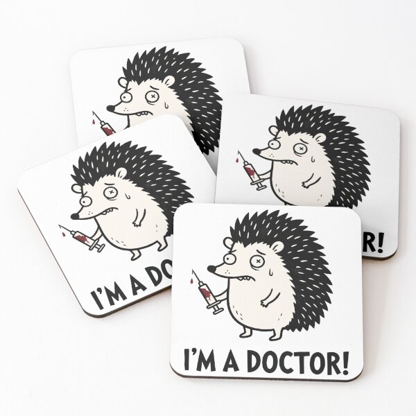 Item preview, Panicked Hedgehog Doctor designed and sold by Amir Faysal.