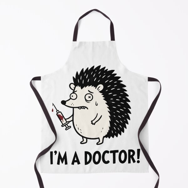 Item preview, Panicked Hedgehog Doctor designed and sold by Amir Faysal.