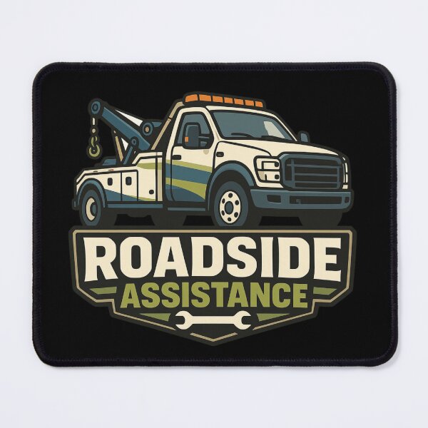 Item preview, Roadside Assistance Tow Service Badge designed and sold by kakmi-art.