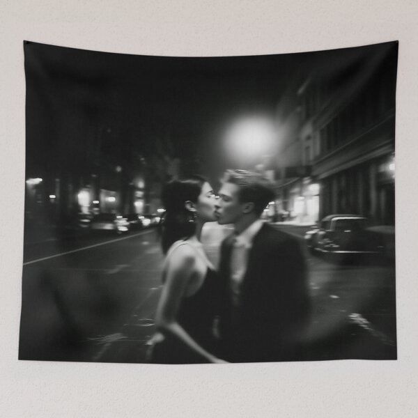 Item preview, Midnight Kiss on a Vanishing Street designed and sold by oanaunciuleanu.