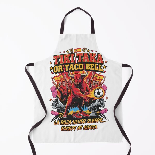 Item preview, La Roja Never Sleeps Except At Siesta Football Art designed and sold by Aminlazir.