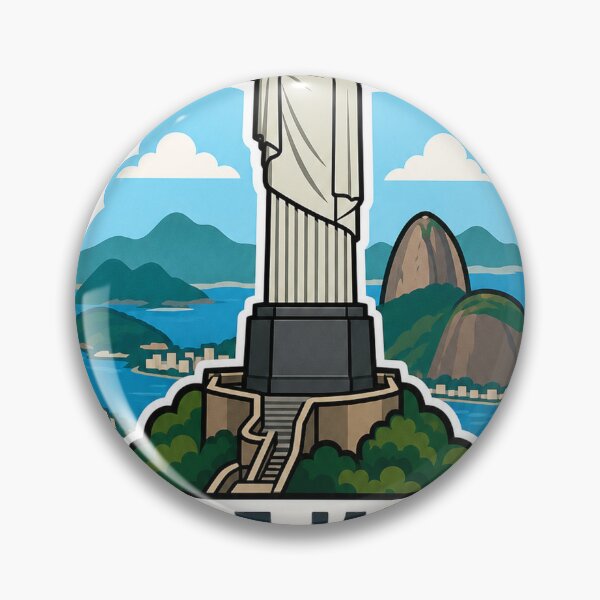 Item preview, Rio de Janeiro Travel Sticker - Rio de Janeiro Brazil Souvenir Gift designed and sold by VisualArtsOasis.