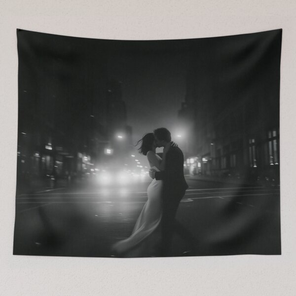 Item preview, Midnight Kiss on a Vanishing Street designed and sold by oanaunciuleanu.