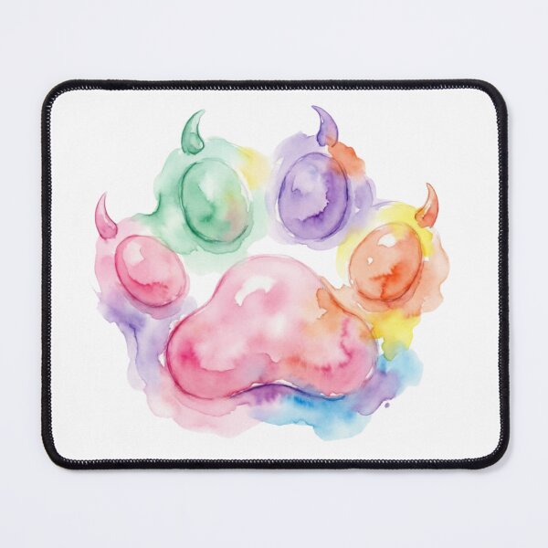 Item preview, Cat Paw Rainbow Pride Colorful Pride Month designed and sold by Prints by Mat.