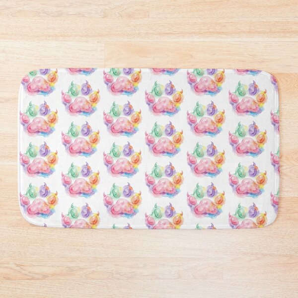 Item preview, Cat Paw Rainbow Pride Colorful Pride Month designed and sold by Prints by Mat.