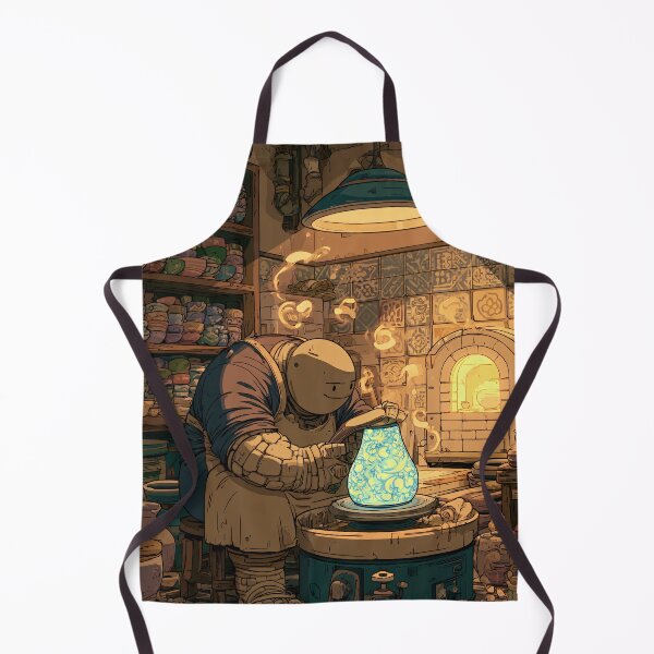 Item preview, Golem Potter with Glowing Vase designed and sold by Turocks.
