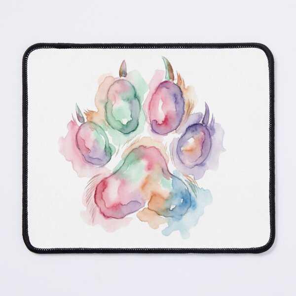 Item preview, Dog Paw Memorial Loss of Pet Tribute designed and sold by Prints by Mat.