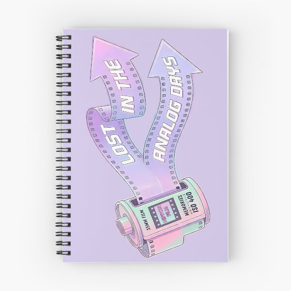 Item preview, Lost In The Analog Days Pastel Aesthetic Film Roll designed and sold by ZETORA Studio.