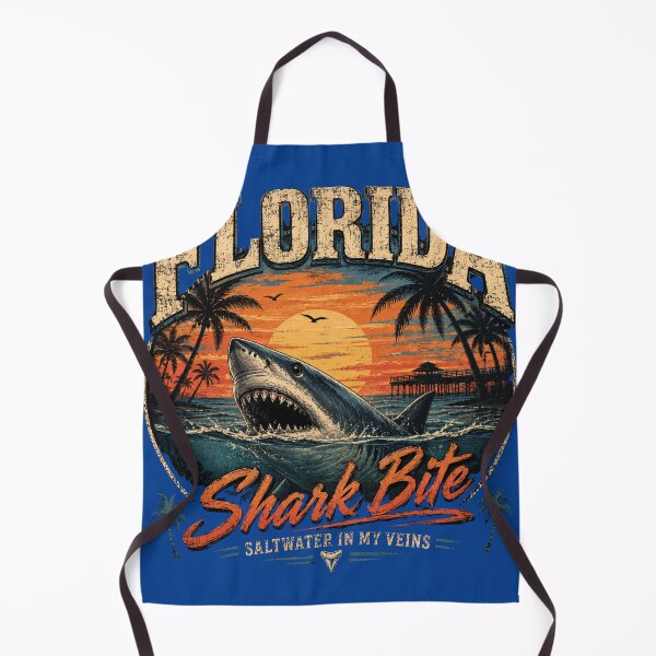 Item preview, Florida Shark Bite Saltwater In My Veins designed and sold by ButterflyHolly Resource.