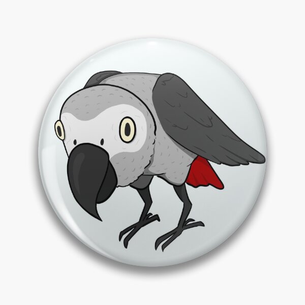 Item preview, Begging African Grey designed and sold by CrazyCatCraft.