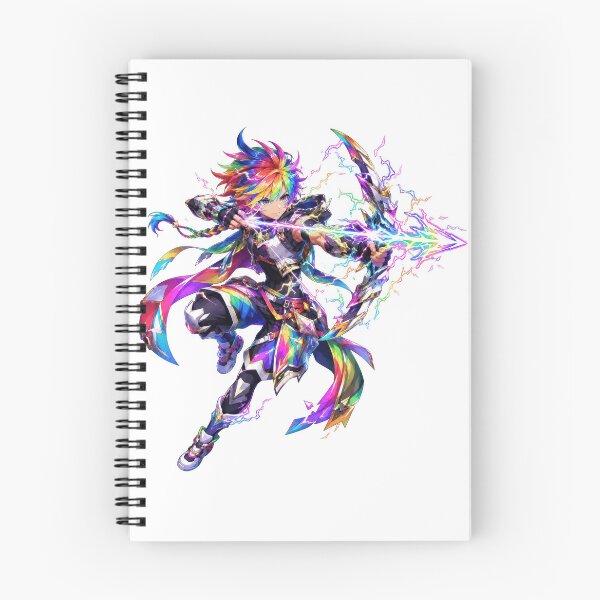 Item preview, Rainbow Static Archer designed and sold by jgvisualarts.