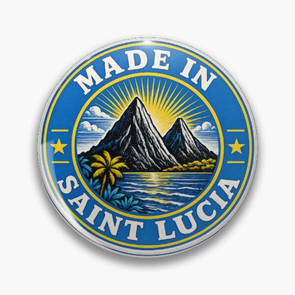 Item preview, Made In Saint Lucia Saint Lucia Themed designed and sold by scicilysimonee.