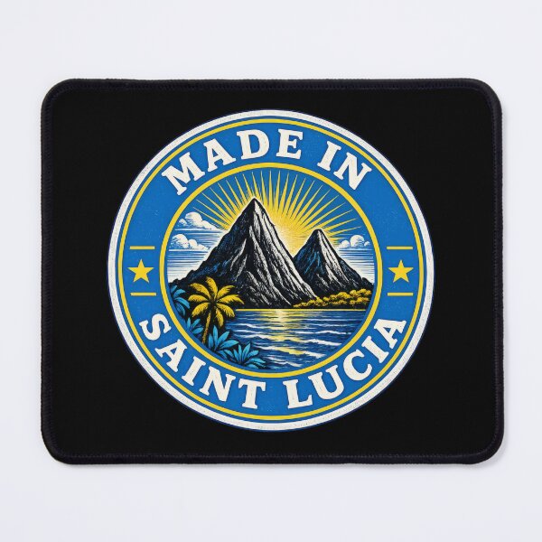 Item preview, Made In Saint Lucia Saint Lucia Themed designed and sold by scicilysimonee.