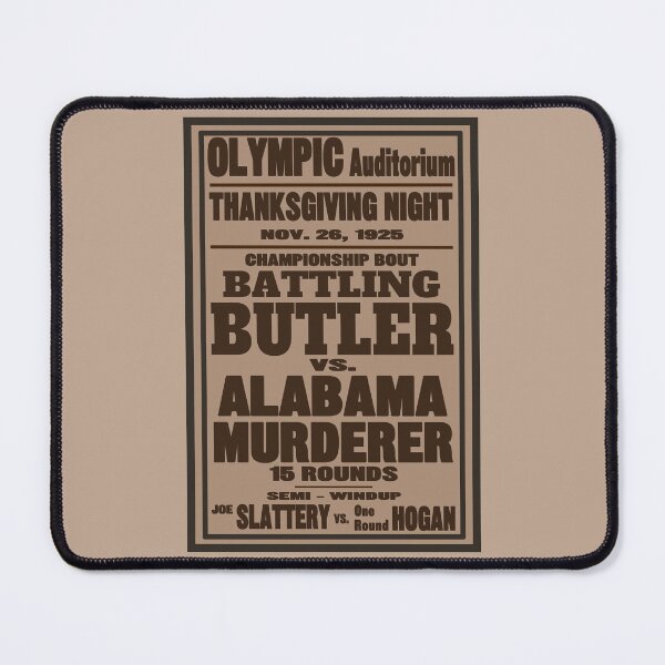 Item preview, Battling Butler Boxing Poster designed and sold by collageDP.