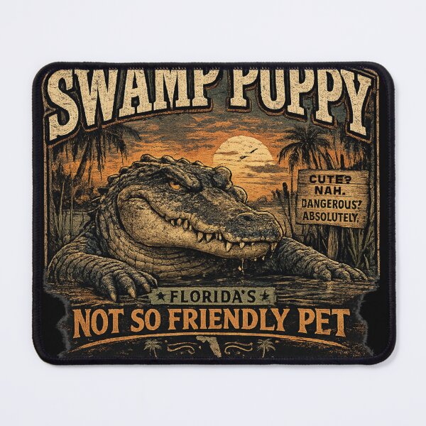 Item preview, Swamp Puppy Florida’s Not So Friendly Pet designed and sold by ButterflyHolly Resource.