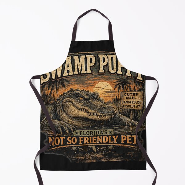 Item preview, Swamp Puppy Florida’s Not So Friendly Pet designed and sold by ButterflyHolly Resource.