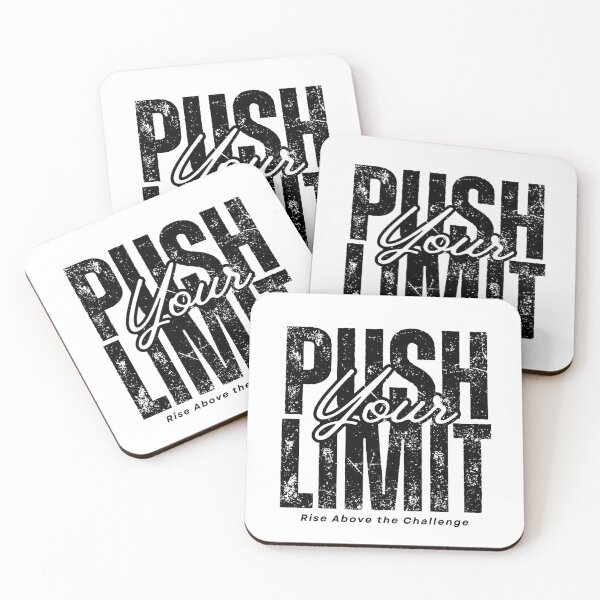 Item preview, Push Your Limit Motivation Design designed and sold by CalculatedChaos.